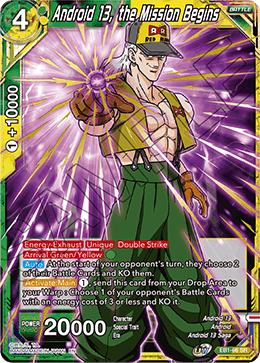 Android 13, the Mission Begins - Battle Evolution Booster - Super Rare - EB1-66