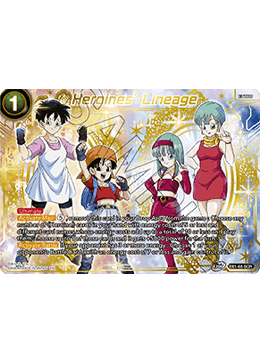 Heroines' Lineage - Battle Evolution Booster - Secret Rare - EB1-68