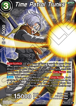 Time Patrol Trunks - Expansion Deck Box Set 02: Dark Demon's Villains - Expansion Rare - EX02-01