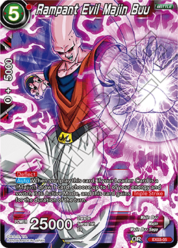 Rampant Evil Majin Buu - Expansion Deck Box Set 03: Ultimate Box - Expansion Rare - EX03-05