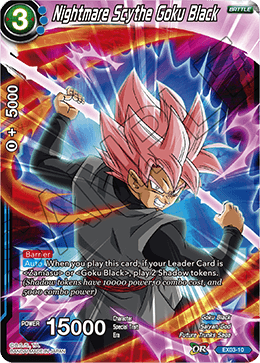 Nightmare Scythe Goku Black - Expansion Deck Box Set 03: Ultimate Box - Expansion Rare - EX03-10