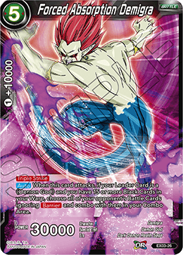 Forced Absorption Demigra - Expansion Deck Box Set 03: Ultimate Box - Expansion Rare - EX03-26