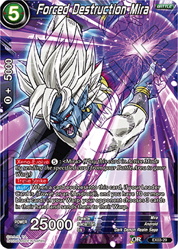 Forced Destruction Mira - Expansion Deck Box Set 03: Ultimate Box - Expansion Rare - EX03-29