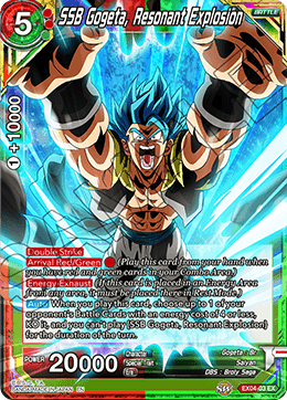 SSB Gogeta, Resonant Explosion - Expansion Deck Box Set 04: Unity of Saiyans - Expansion Rare - EX04-03
