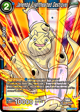 Janemba, Lighthearted Destroyer - Expansion Deck Box Set 05: Unity of Destruction - Expansion Rare - EX05-01