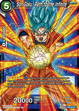 Son Goku, Path to the Infinite - Special Anniversary Set - Expansion Rare - EX06-08