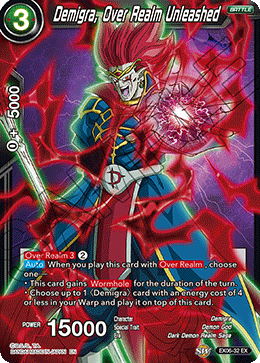 Demigra, Over Realm Unleashed - Special Anniversary Set - Expansion Rare - EX06-32