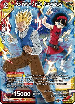 Son Gohan & Videl, Power Couple - Expansion Deck Box Set 09: Saiyan Surge - Expansion Rare - EX09-04