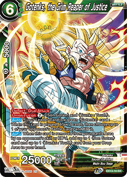 Gotenks, the Grim Reaper of Justice - Special Anniversary Set 2020 - Expansion Rare - EX13-16