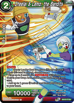 Cheelai & Lemo, the Bandits - Special Anniversary Set 2020 - Expansion Rare - EX13-17