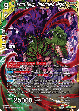Lord Slug, Unbridled Might - Expansion Deck Box Set 16: Ultimate Deck - Expansion Rare - EX16-10