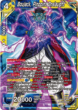 Boujack, Pinpoint Onslaught - Expansion Deck Box Set 18: Namekian Boost - Expansion Rare - EX18-05