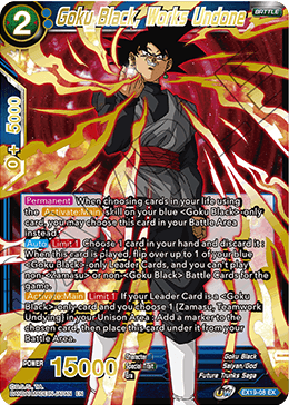 Goku Black, Works Undone - Special Anniversary Set 2021 - Expansion Rare - EX19-08