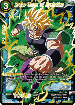 Broly, Omen of Evolution - Special Anniversary Set 2021 - Expansion Rare - EX19-12