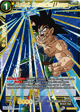 Bardock, Resurrected Lineage - Special Anniversary Set 2021 - Expansion Rare - EX19-15