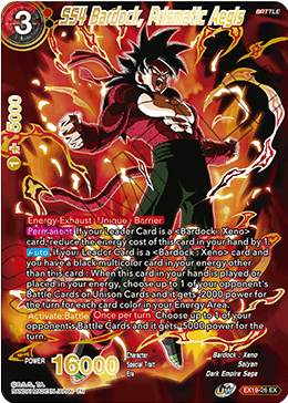 SS4 Bardock, Prismatic Aegis - Special Anniversary Set 2021 - Expansion Rare - EX19-26