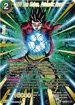 SS4 Son Gohan, Prismatic Burst - Special Anniversary Set 2021 - Expansion Rare - EX19-33