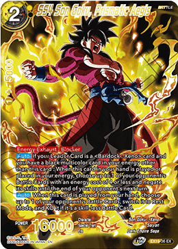SS4 Son Goku, Prismatic Aegis - Special Anniversary Set 2021 - Expansion Rare - EX19-36