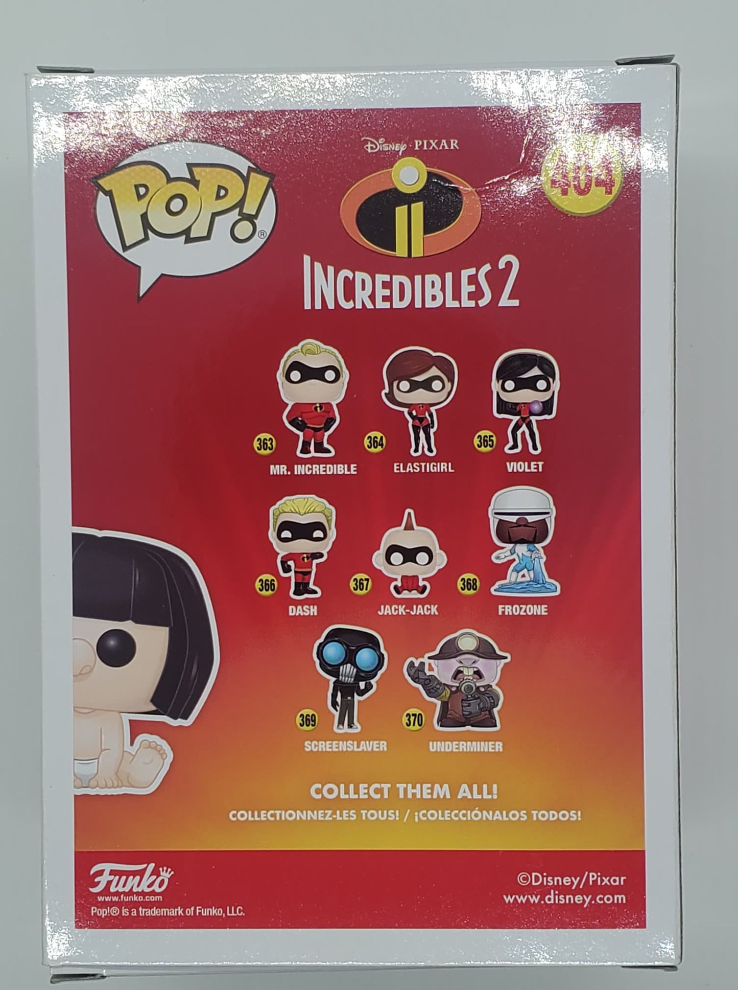 Funko Pop Edna Jack Jack