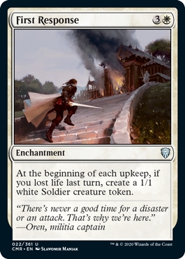 First Response - Commander Legends - U - 22
