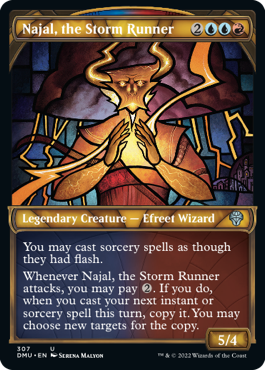 Najal, the Storm Runner (Showcase) - Dominaria United - U - 307