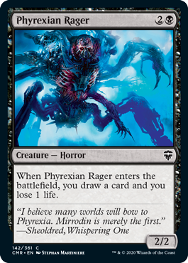 Phyrexian Rager - Commander Legends - C - 142