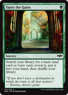 Open the Gates - Ravnica Allegiance - C - 133