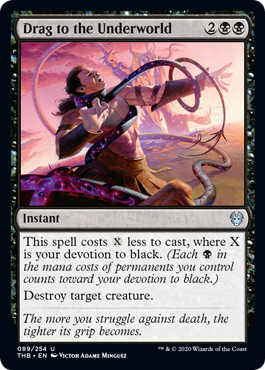 Drag to the Underworld - Theros Beyond Death - U - 89