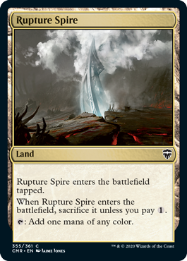 Rupture Spire (355) - Commander Legends - C - 355