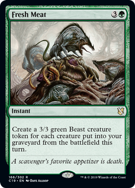 Fresh Meat - Commander 2019 - R - 166