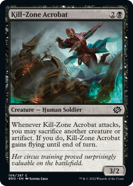 Kill-Zone Acrobat - The Brothers' War - C - 106