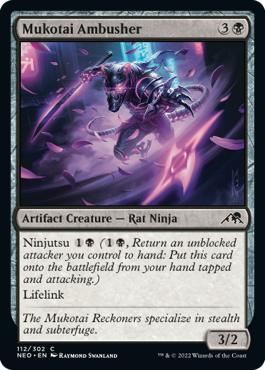 Mukotai Ambusher - Kamigawa: Neon Dynasty - C - 112