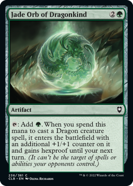Jade Orb of Dragonkind - Commander Legends: Battle for Baldur's Gate - C - 236