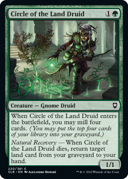 Circle of the Land Druid - Commander Legends: Battle for Baldur's Gate - C - 220