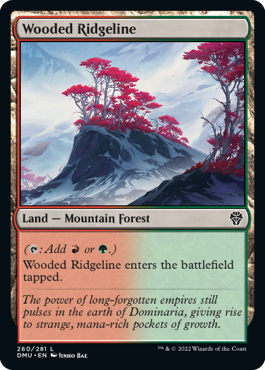 Wooded Ridgeline - Dominaria United - L - 260