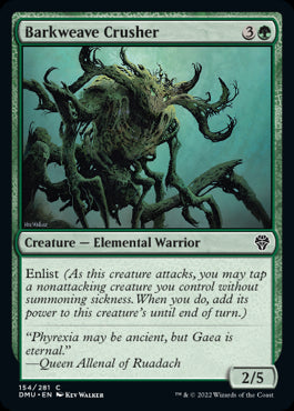 Barkweave Crusher - Dominaria United - C - 154