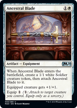 Ancestral Blade - Core Set 2020 - U - 3