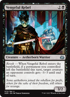 Vengeful Rebel - Aether Revolt - U - 73