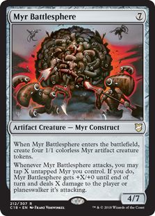 Myr Battlesphere - Commander 2018 - R - 212