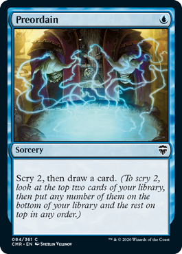 Preordain - Commander Legends - C - 84