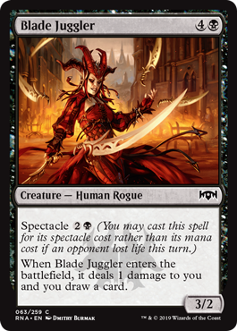 Blade Juggler - Ravnica Allegiance - C - 63