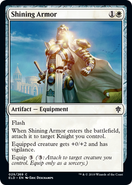 Shining Armor - Throne of Eldraine - C - 29