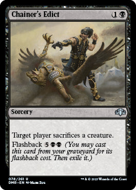 Chainer's Edict - Dominaria Remastered - U - 78