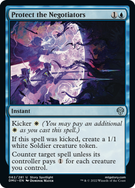 Protect the Negotiators - Dominaria United - U - 62