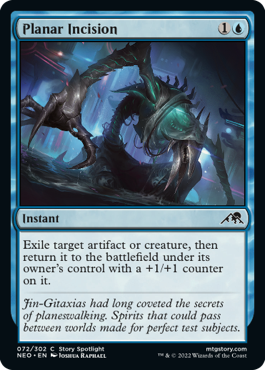 Planar Incision - Kamigawa: Neon Dynasty - C - 72