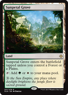 Sunpetal Grove - Ixalan - R - 257