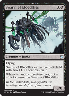 Swarm of Bloodflies - Khans of Tarkir - U - 92