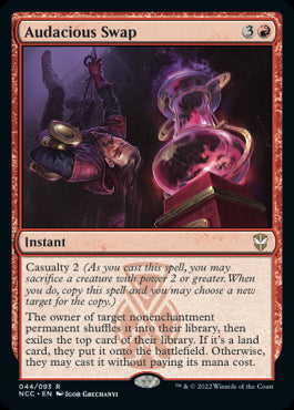 Audacious Swap - Commander: Streets of New Capenna - R - 44