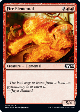 Fire Elemental - Core Set 2020 - C - 138
