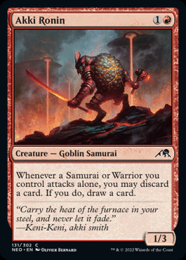 Akki Ronin - Kamigawa: Neon Dynasty - C - 131